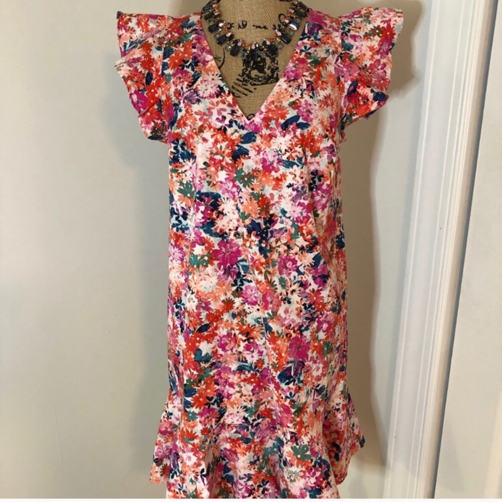 NWT Jcrew Floral Print Dress